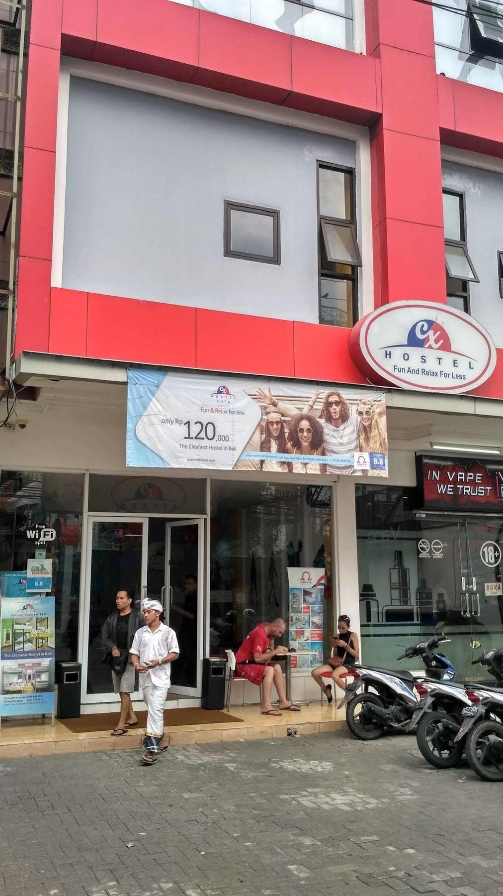 Cx Hostel Kuta Raya ภายนอก รูปภาพ